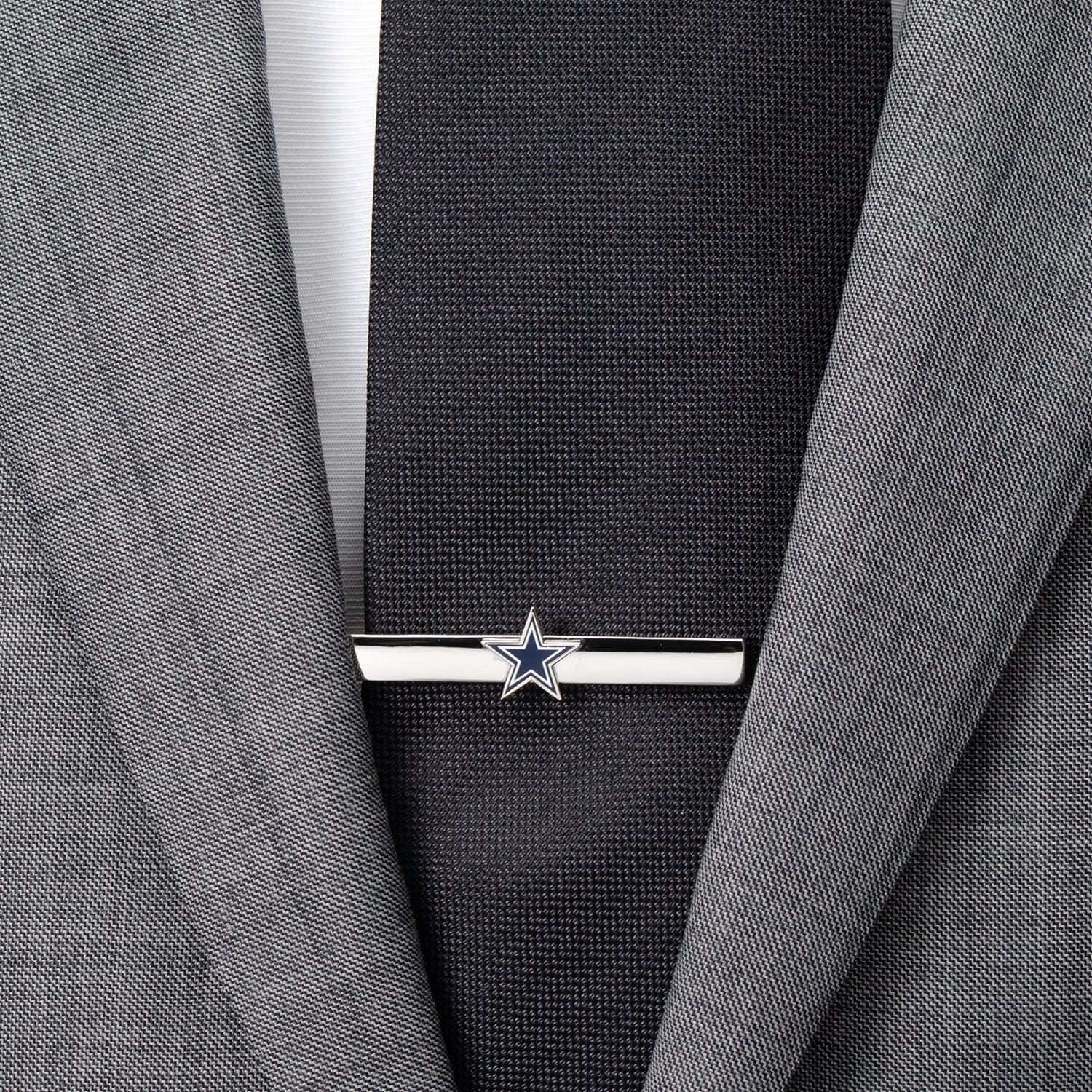 NFL Dallas Cowboys Cufflinks and Tie Clip Gift Set - Image 4